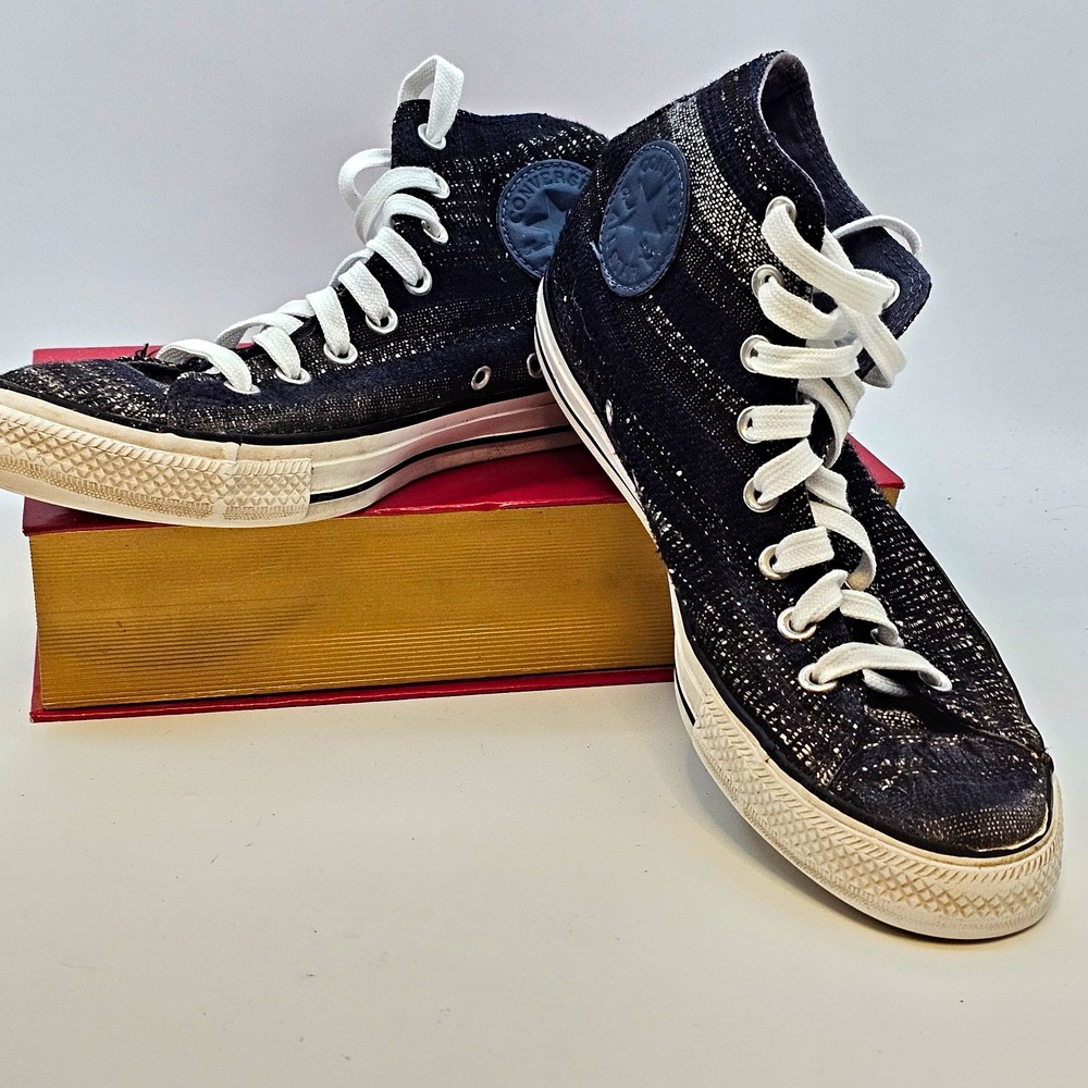 Converse Chuck Taylor All Star Hi Robby Weave Navy 7.5